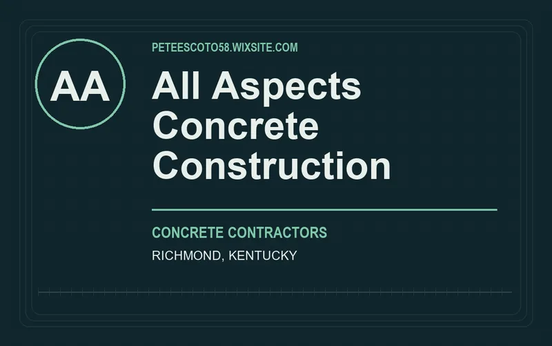 All Aspects Concrete Construction in Richmond, Kentucky