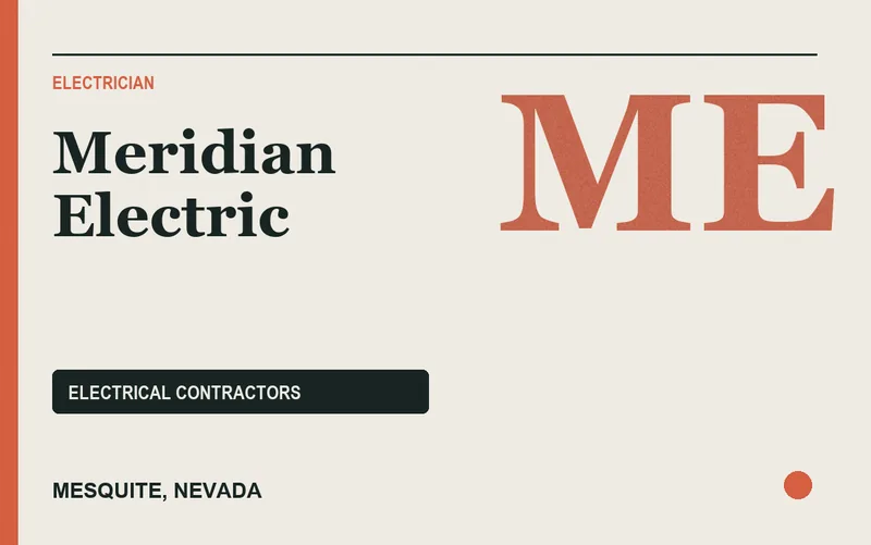 Meridian Electric in Mesquite, Nevada