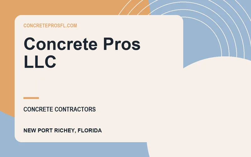 Concrete Pros LLC in New Port Richey, Florida