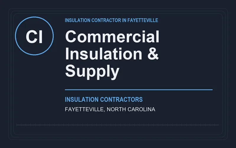 Commercial Insulation & Supply in Fayetteville, North Carolina