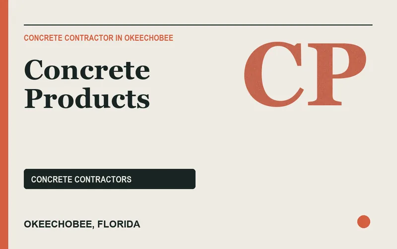 Concrete Products in Okeechobee, Florida