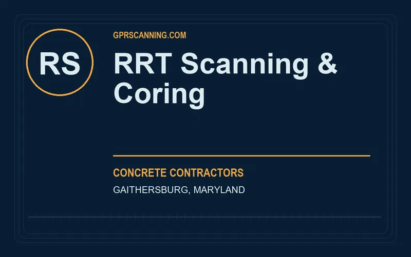 RRT Scanning & Coring in Gaithersburg, Maryland