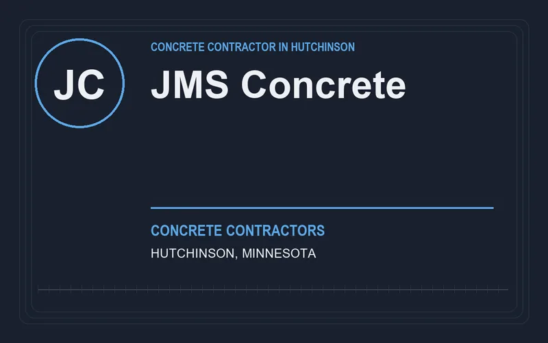 JMS Concrete in Hutchinson, Minnesota