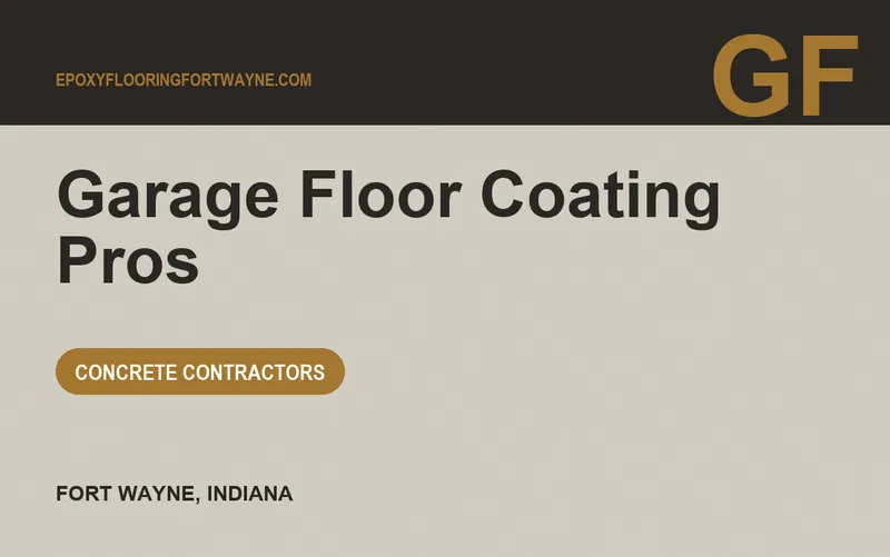 Garage Floor Coating Pros in Fort Wayne, Indiana