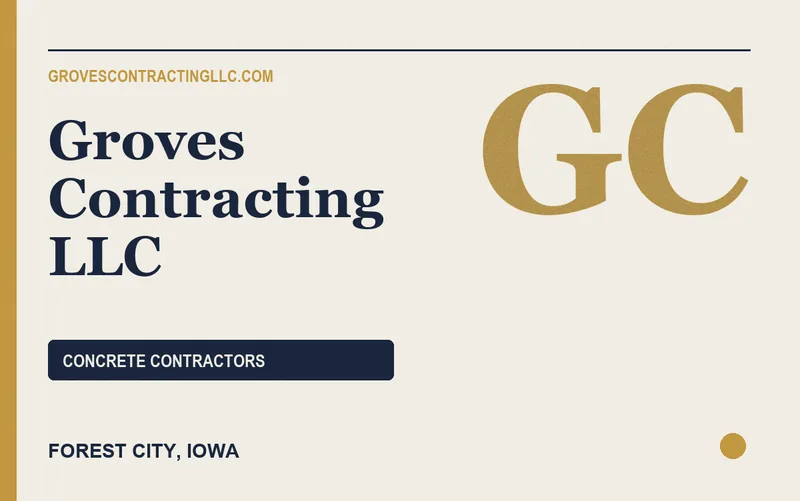 Groves Contracting LLC in Forest City, Iowa
