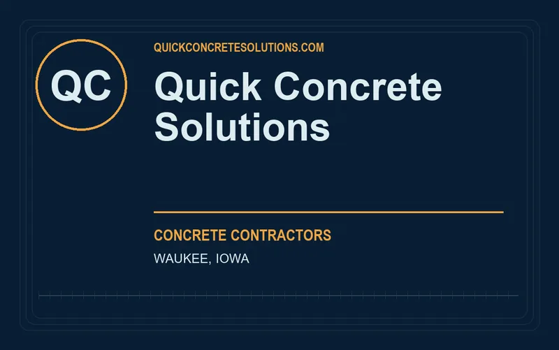Quick Concrete Solutions in Waukee, Iowa