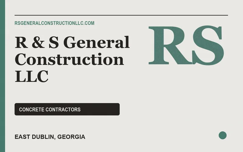 R & S General Construction LLC in East Dublin, Georgia