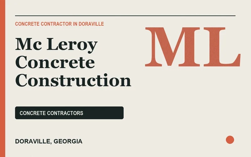 Mc Leroy Concrete Construction in Doraville, Georgia