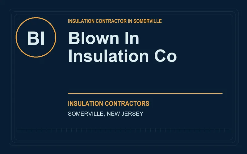 Blown In Insulation Co in Somerville, New Jersey