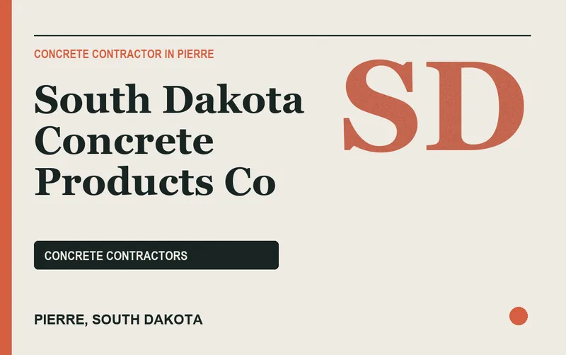 South Dakota Concrete Products Co in Pierre, South Dakota