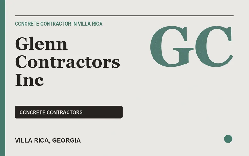 Glenn Contractors Inc in Villa Rica, Georgia