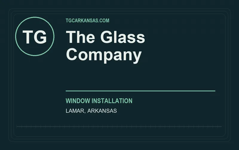 The Glass Company in Lamar, Arkansas