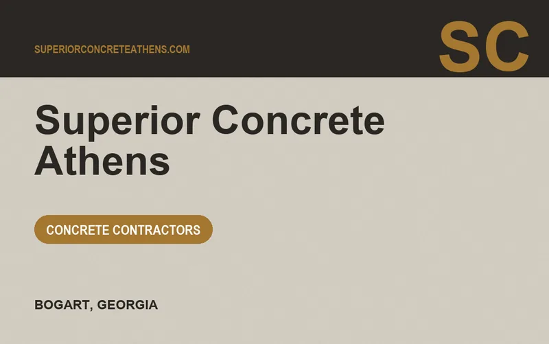 Superior Concrete Athens in Bogart, Georgia
