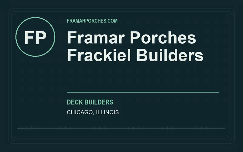 Framar Porches Frackiel Builders in Chicago, Illinois