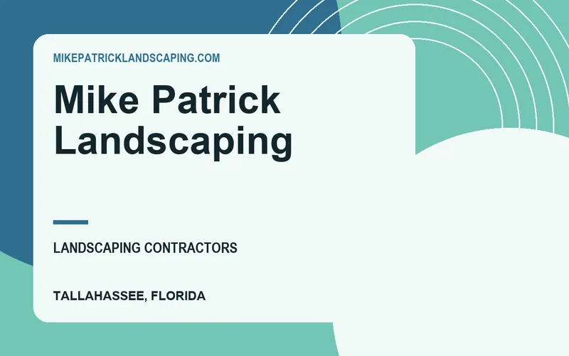 Mike Patrick Landscaping in Tallahassee, Florida