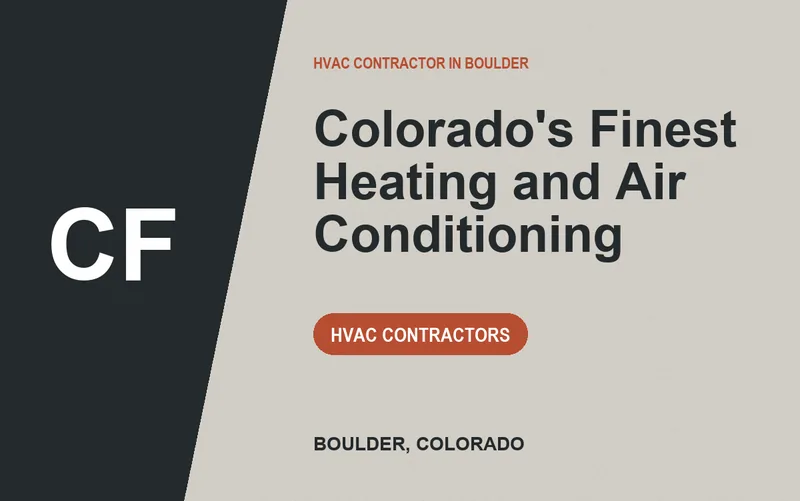 Colorado's Finest Heating and Air Conditioning in Boulder, Colorado