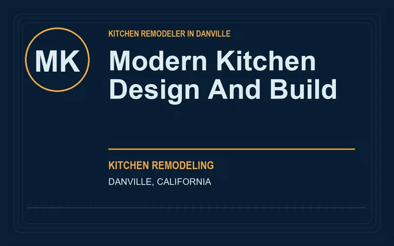 Modern Kitchen Design And Build in Danville, California