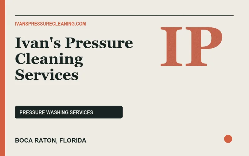 Ivan's Pressure Cleaning Services in Boca Raton, Florida