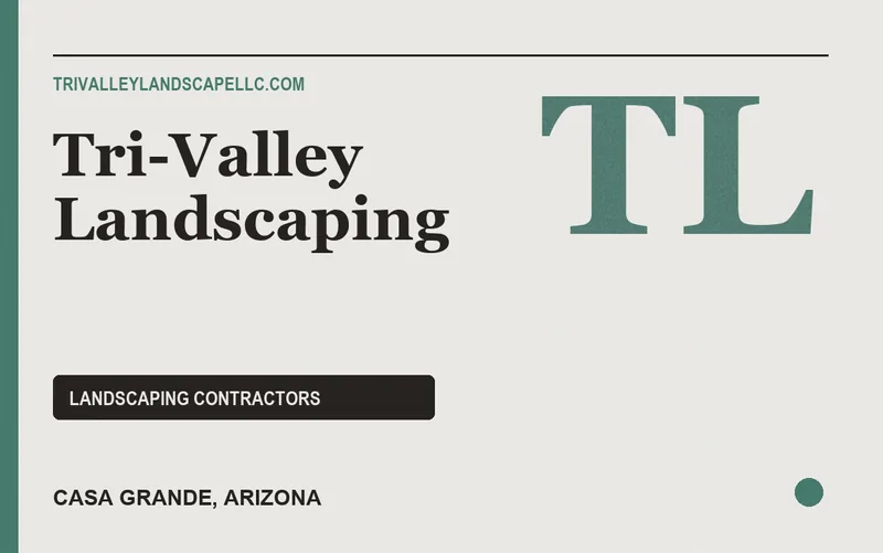 Tri-Valley Landscaping in Casa Grande, Arizona