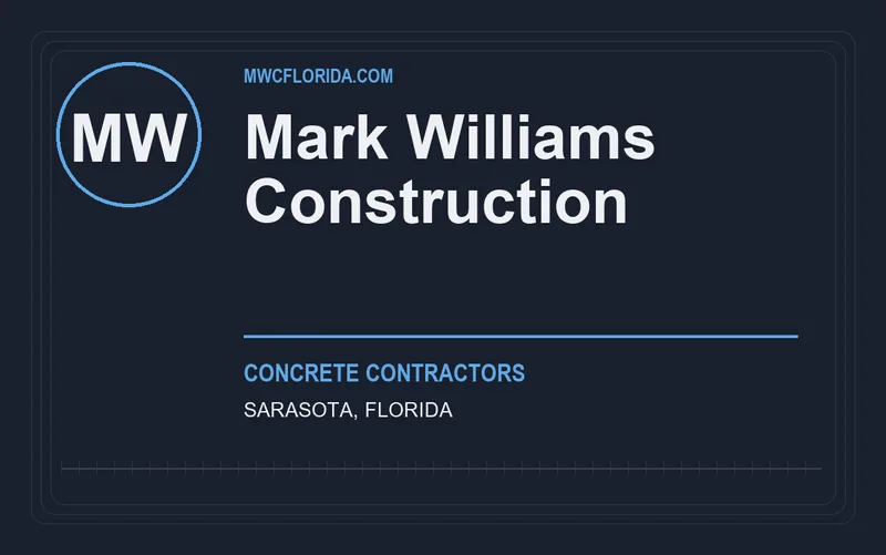 Mark Williams Construction in Sarasota, Florida
