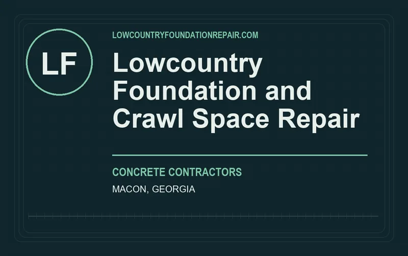 Lowcountry Foundation and Crawl Space Repair in Macon, Georgia