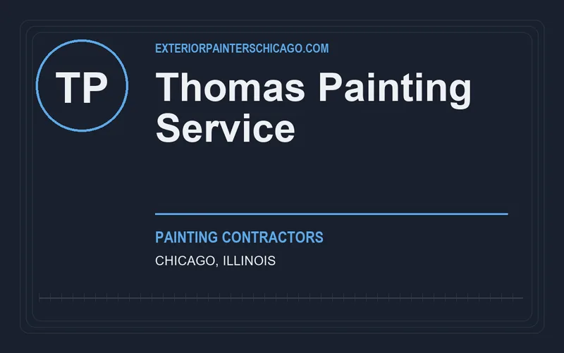 Thomas Painting Service in Chicago, Illinois