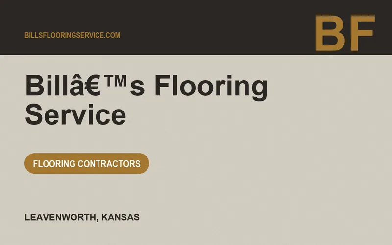 Billâ€™s Flooring Service in Leavenworth, Kansas