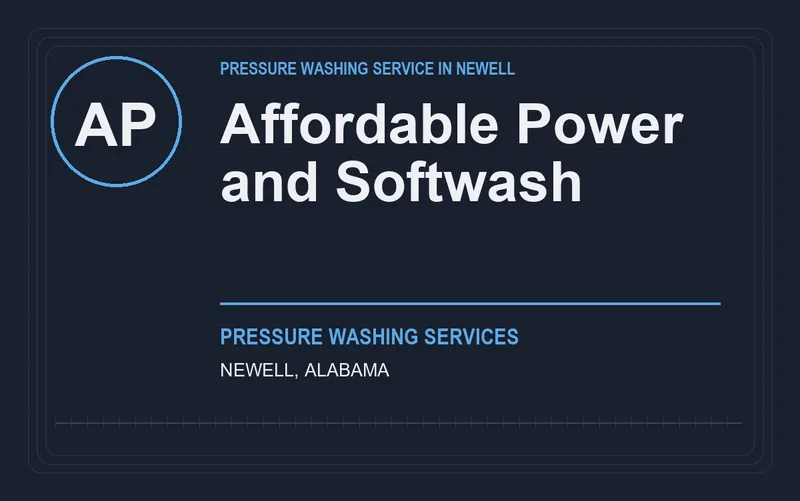 Affordable Power and Softwash in Newell, Alabama