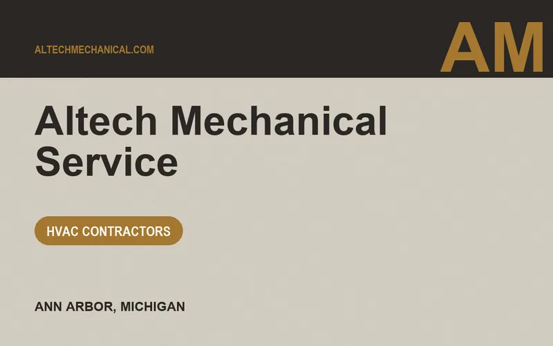 Altech Mechanical Service in Ann Arbor, Michigan