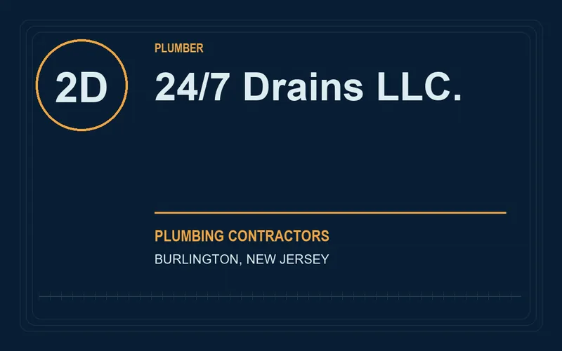 24/7 Drains LLC. in Burlington, New Jersey