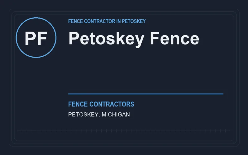 Petoskey Fence in Petoskey, Michigan