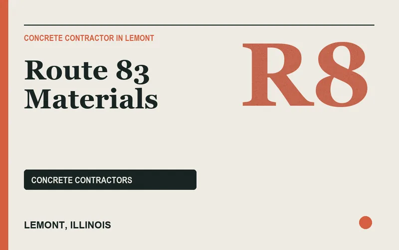 Route 83 Materials in Lemont, Illinois