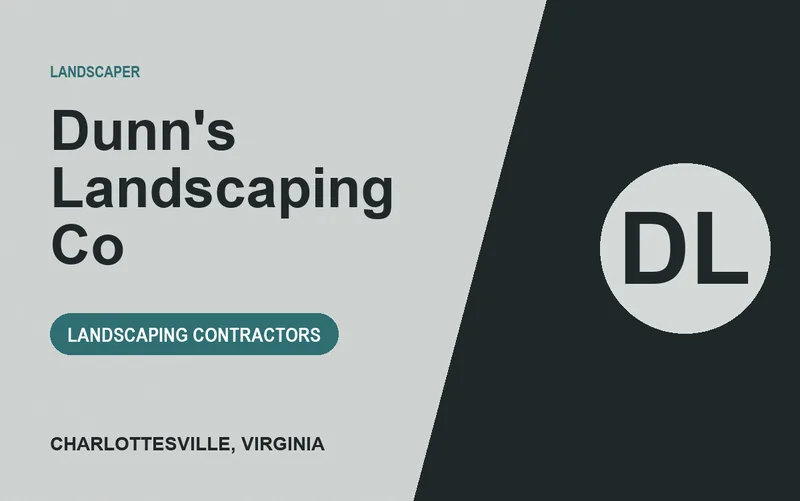 Dunn's Landscaping Co in Charlottesville, Virginia