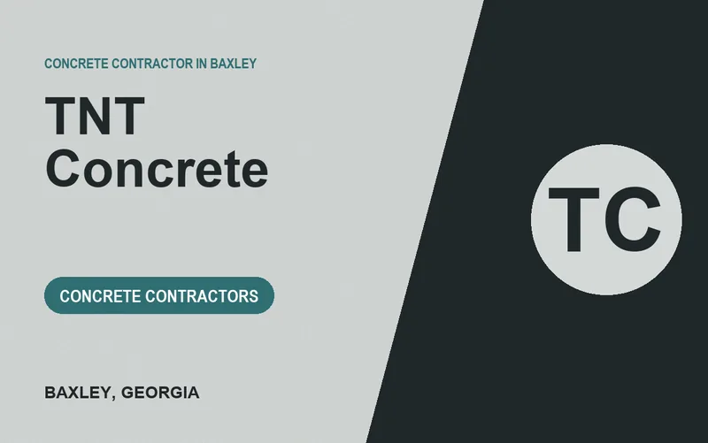 TNT Concrete in Baxley, Georgia