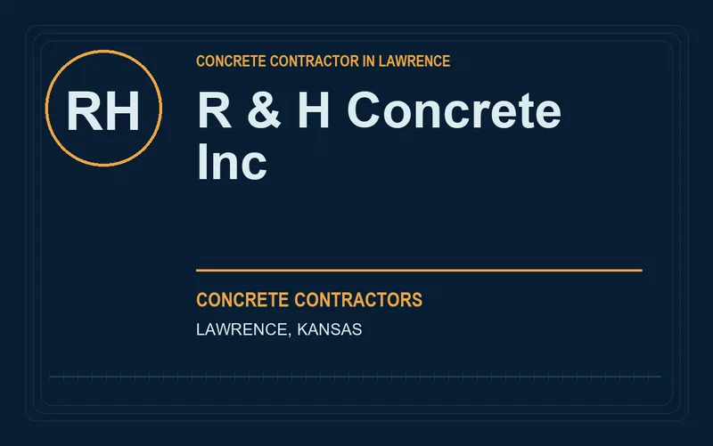 R & H Concrete Inc in Lawrence, Kansas