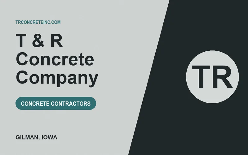 T & R Concrete Company in Gilman, Iowa