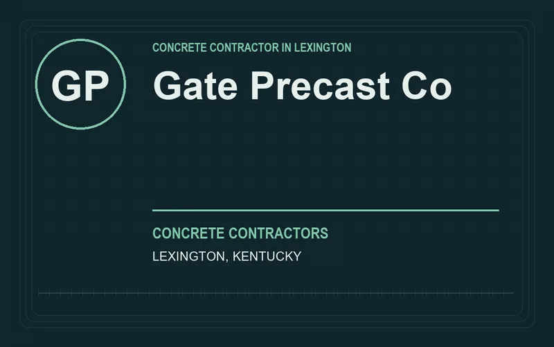 Gate Precast Co in Lexington, Kentucky