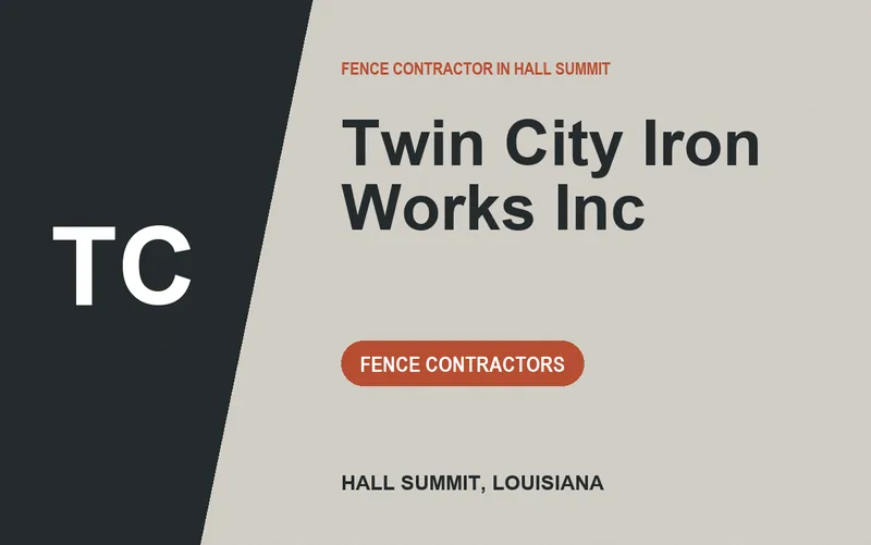 Twin City Iron Works Inc in Hall Summit, Louisiana