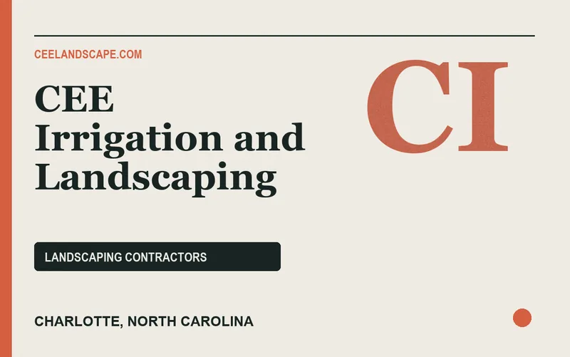CEE Irrigation and Landscaping in Charlotte, North Carolina
