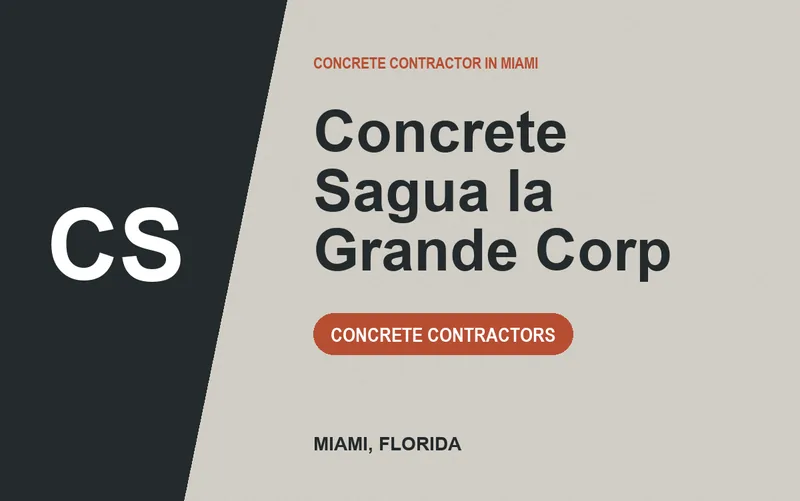 Concrete Sagua la Grande Corp in Miami, Florida