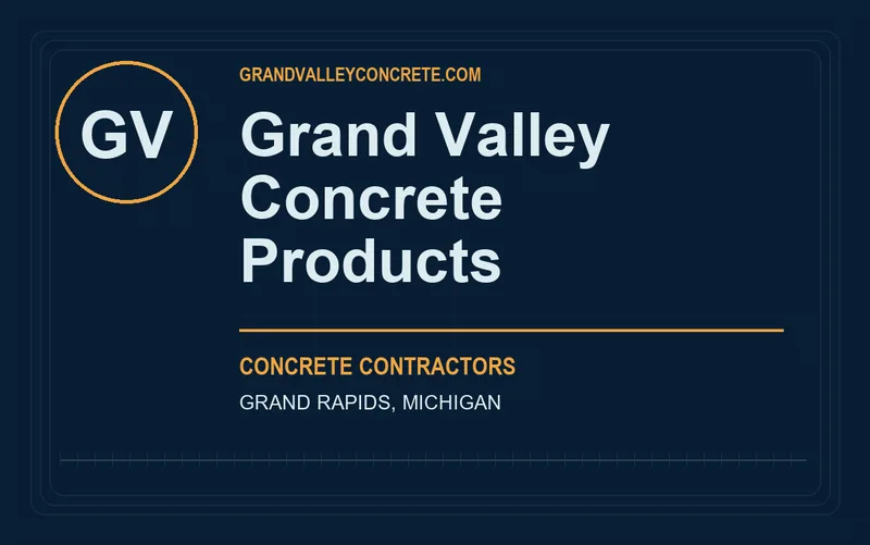 Grand Valley Concrete Products in Grand Rapids, Michigan