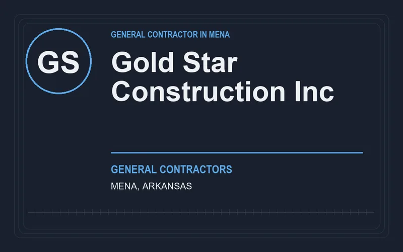 Gold Star Construction Inc in Mena, Arkansas