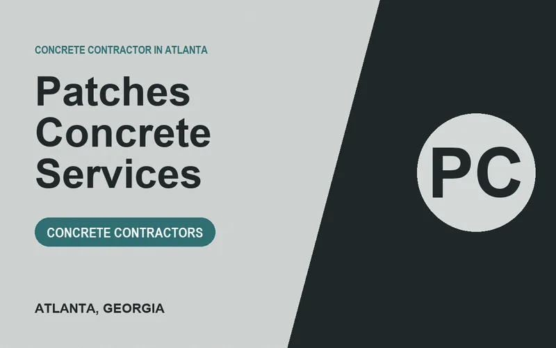 Patches Concrete Services in Atlanta, Georgia