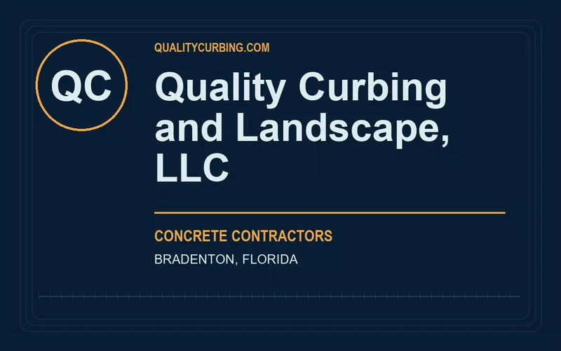 Quality Curbing and Landscape, LLC in Bradenton, Florida