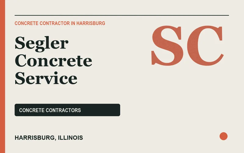 Segler Concrete Service in Harrisburg, Illinois