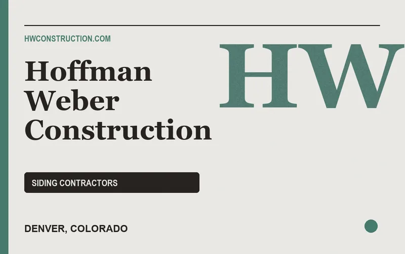 Hoffman Weber Construction in Denver, Colorado