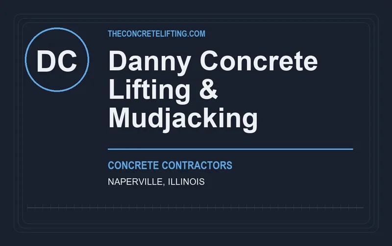 Danny Concrete Lifting & Mudjacking in Naperville, Illinois