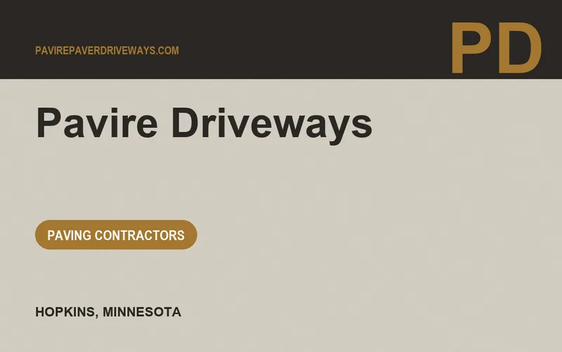 Pavire Driveways in Hopkins, Minnesota