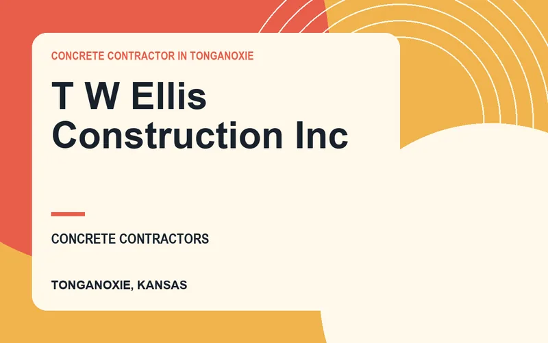 T W Ellis Construction Inc in Tonganoxie, Kansas