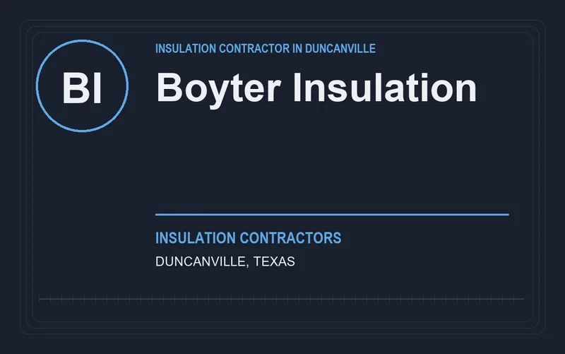Boyter Insulation in Duncanville, Texas